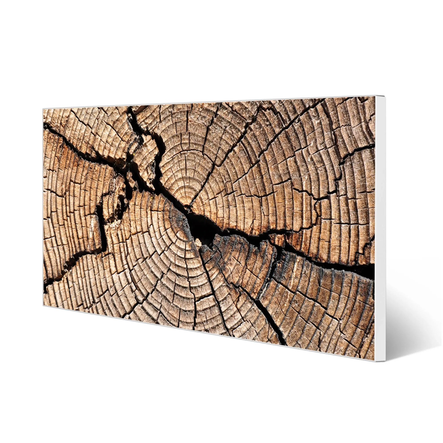 Bild von Banjado Magnettafel 78x37cm Magnetwand  Weiß Aus Metall Magnetpinnwand Pinnwand Inkl. 4 Magnete Motiv Zeichen Der Zeit