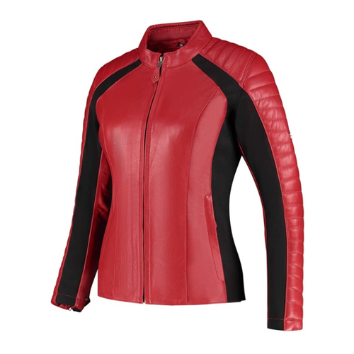 Bild von Rusty Stitches Donna Damen Motorrad Lederjacke – Top Schutz für Motorradfahrer