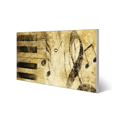 Bild von Banjado Magnettafel 78x37cm - Elegante Magnetwand für jeden Raum
