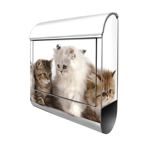 Bild von Banjado Design Briefkasten mit Katzenmotiv – edel und funktionell