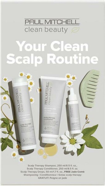 Bild von Aktion - Paul Mitchell Clean Beauty Scalp Therapy Trio + Jade Comb