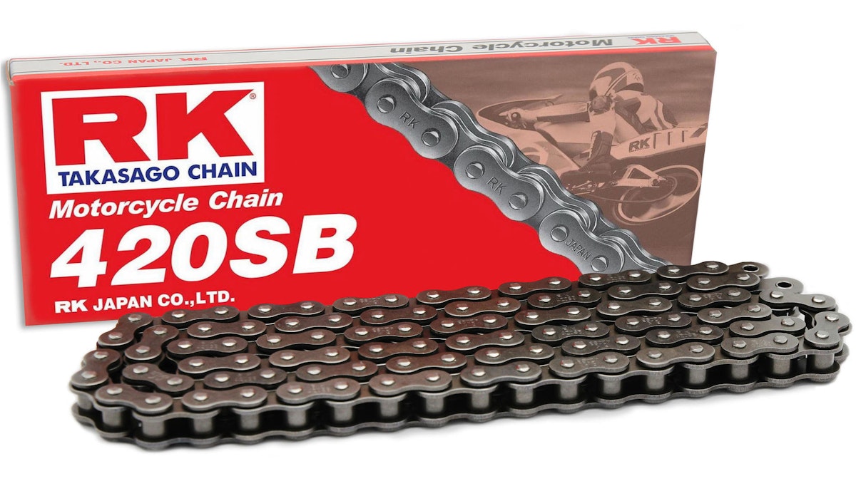 Bild von RK Kette 420 Sb 88 C Grau/Grau Offen