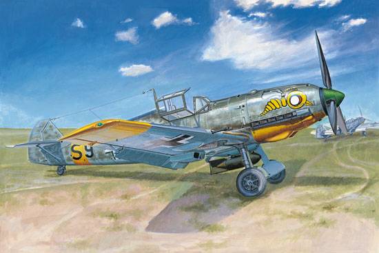 Bild von Trumpeter Messerschmitt Bf 109E-7