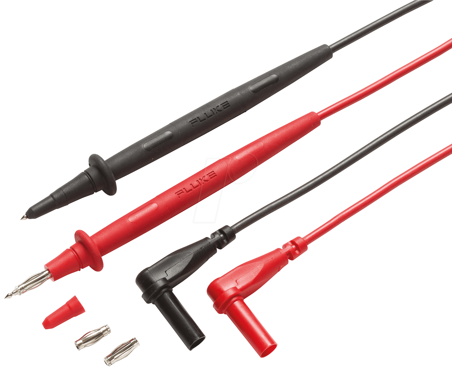 Bild von Fluke Fluke TL76 Sicherheits-Messleitungs-Set [Prüfspitze - Lamellenstecker Kabelzubehör, (TL76)