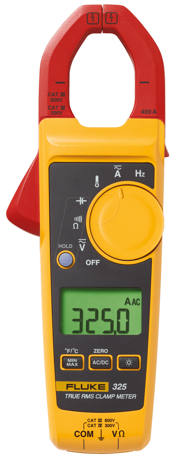 Bild von Fluke Fluke 325 Stromzange, Hand-Multimeter digital CAT III 600 V, CAT