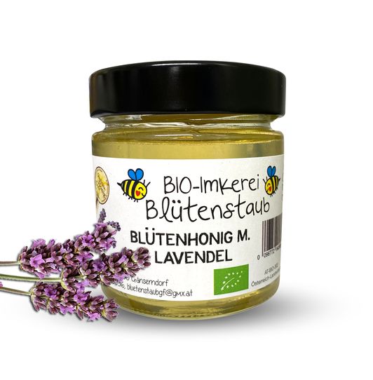 Bild von Bio Blütenhonig mit Lavendel von Bio-Imkerei Blütenstaub