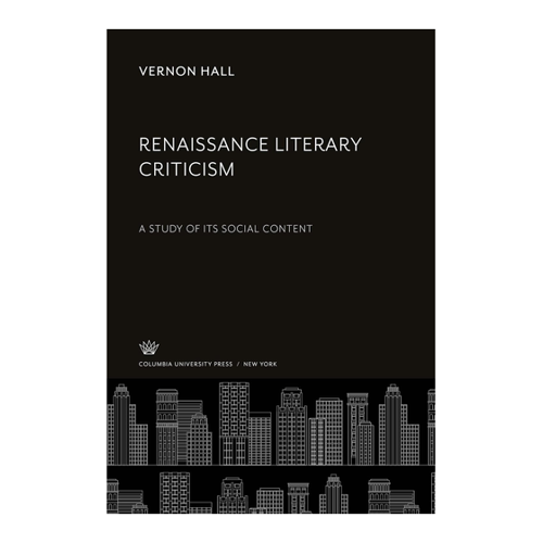 Bild von Renaissance Literary Criticism: Ein tiefgehender Einblick in die gesellschaftlichen Inhalte