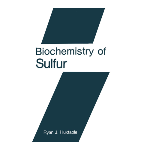 Bild von Biochemistry of Sulfur - Ein umfassender Leitfaden
