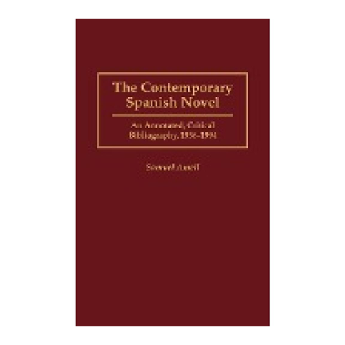 Bild von The Contemporary Spanish Novel von Samuel Amell