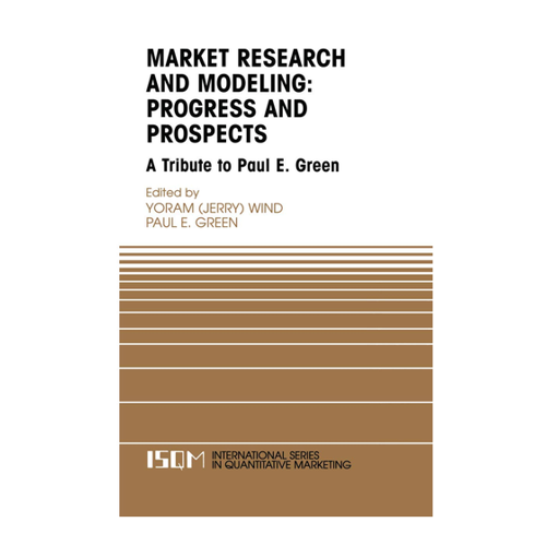 Bild von Market Research and Modeling: Progress and Prospects