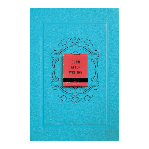 Bild von Burn After Writing (Blue Edition) von Sharon Jones