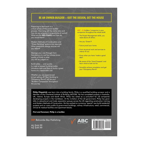 Bild von A Builder's Companion, Book 2, Australia/New Zealand Edition von Philip Fitzpatrick
