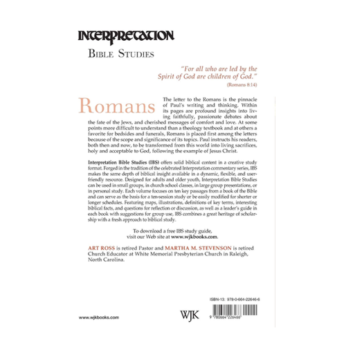 Bild von Erforschen Sie die Lehren des Neuen Testaments mit "Romans Ibs"