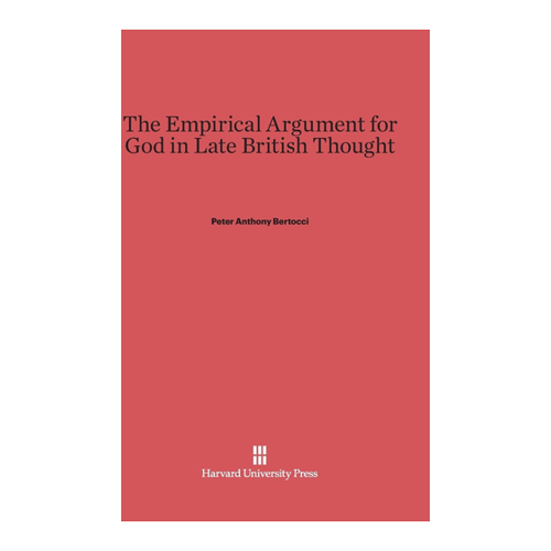 Bild von The Empirical Argument for God in Late British Thought