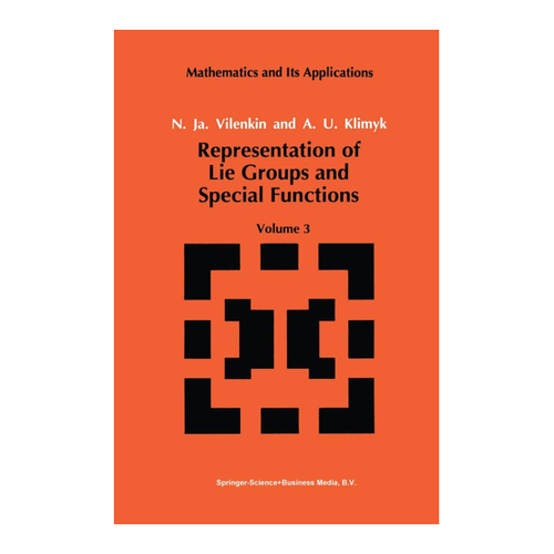Bild von Representation of Lie Groups and Special Functions: Volume 3