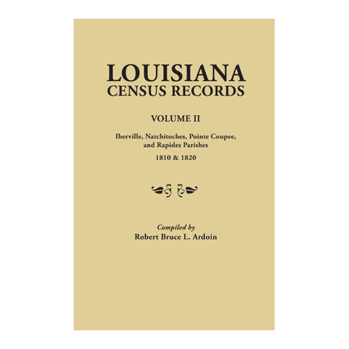 Bild von Louisiana Census Records - Volume II