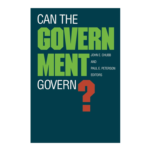 Bild von Can the Government Govern?