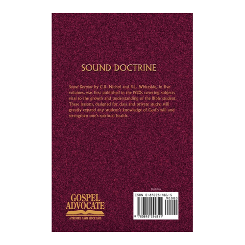 Bild von Sound Doctrine Vol. 2 – Ein Blick auf das Buch von C. R. Nichol