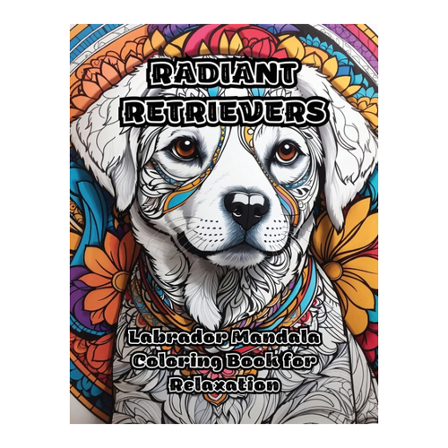 Bild von Radiant Retrievers: Labrador Mandala Malbuch für Entspannung