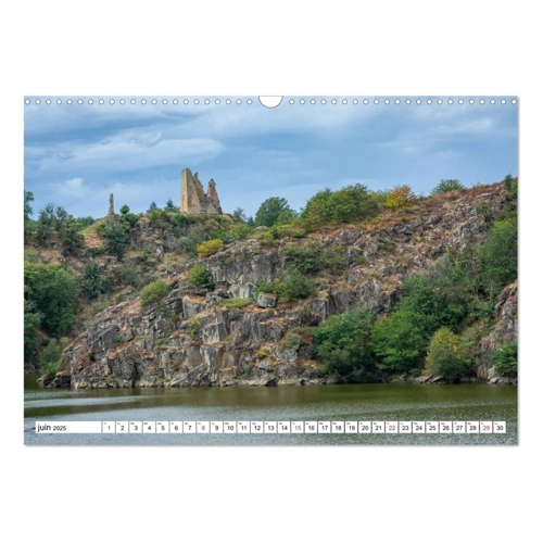Bild von Entre Creuse et Berry la vallée des peintres - Wandkalender 2025