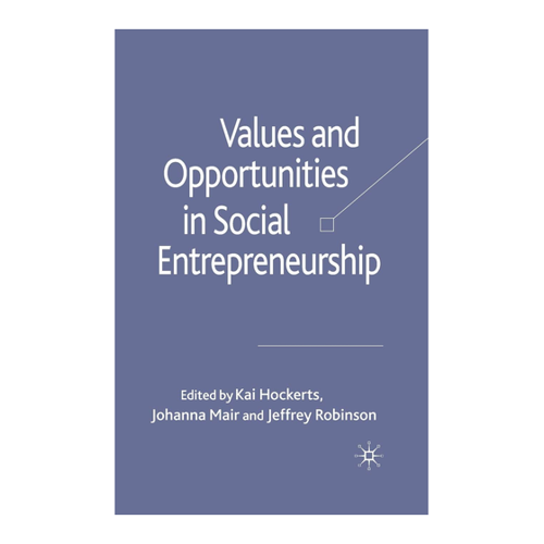 Bild von Values and Opportunities in Social Entrepreneurship