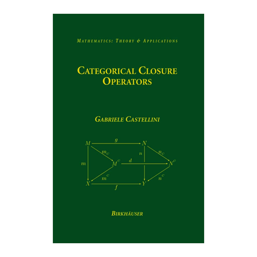 Bild von Categorical Closure Operators: Theory & Applications – Ein tiefer Einblick in die moderne Mathematik