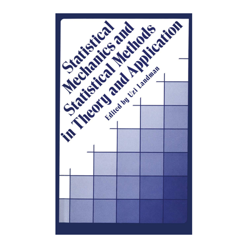 Bild von Statistical Mechanics and Statistical Methods in Theory and Applications