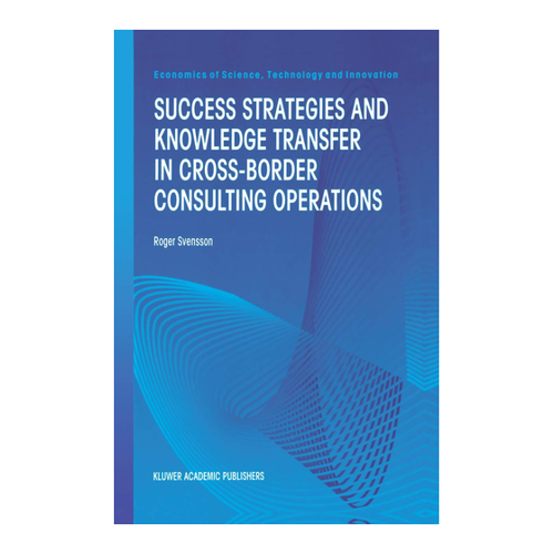Bild von Success Strategies and Knowledge Transfer in Cross-Border Consulting Operations
