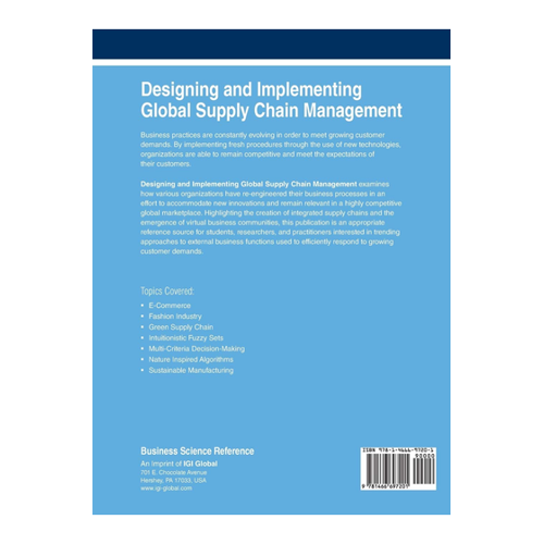 Bild von Designing and Implementing Global Supply Chain Management – Ein umfassender Leitfaden