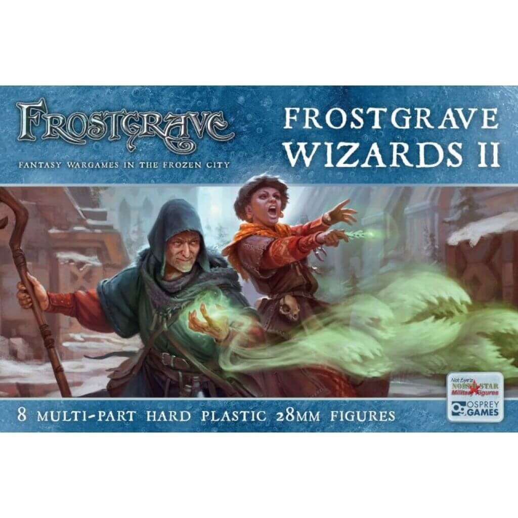 Bild von Frostgrave Wizards II Female North Star frozen city plastic Wizard 8 Zauberer