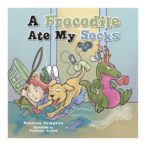 Bild von A Frocodile Ate My Socks von Rebecca Sampson
