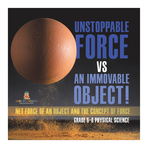 Bild von Unstoppable Force vs an Immovable Object – Net Force und Konzept der Kraft