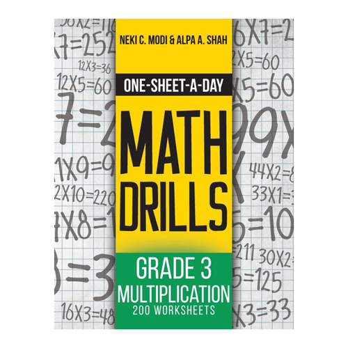 Bild von One-Sheet-A-Day Math Drills: Grade 3 Multiplication