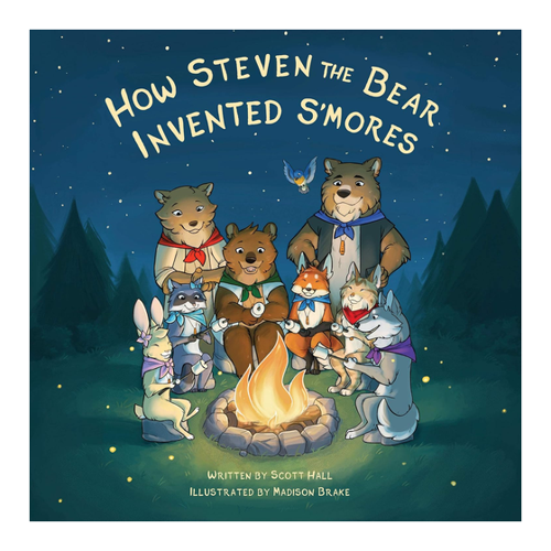 Bild von Wie Steven der Bär S'mores erfand – Ein Kinderbuch von Scott Hall