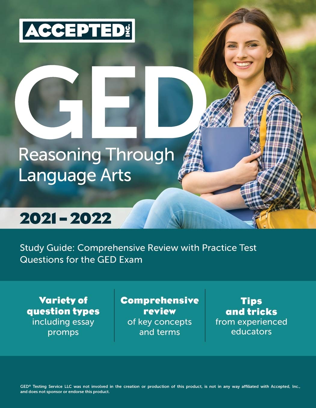 Bild von GED Reasoning Through Language Arts Study Guide: Comprehensive Review with Practice Test Questions for the GED Exam