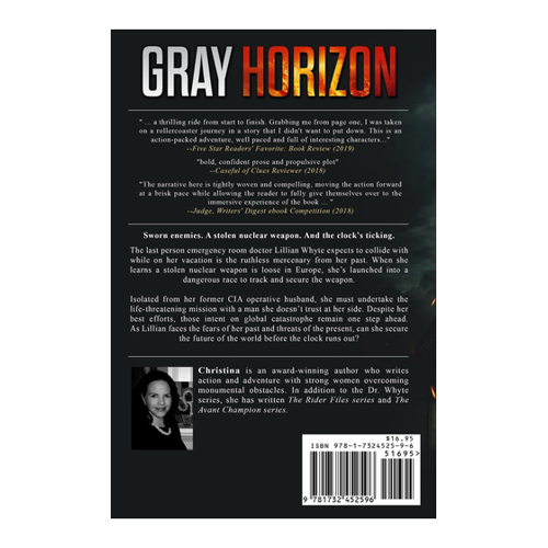 Bild von Gray Horizon: A Dr. Whyte Adventure (Lillian Whyte Thriller Series, Band 3)