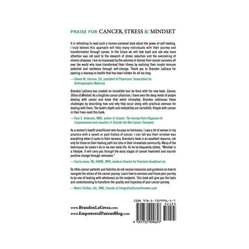Bild von Cancer, Stress & Mindset von Brandon LaGreca