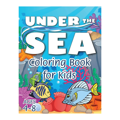 Bild von Under the Sea Coloring Book for Kids