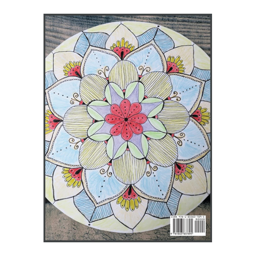 Bild von Mandala Ausmalbuch von Sonya Thunder – Stressabbau durch kreative Entspannung