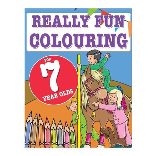 Bild von Really Fun Colouring Book For 7 Year Olds
