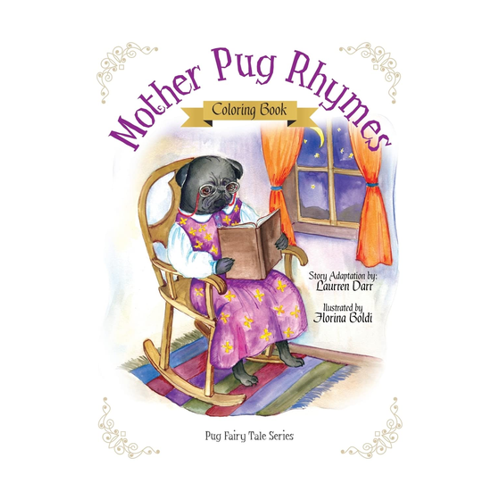 Bild von Mother Pug Rhymes - Coloring Book
