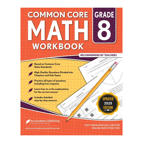 Bild von Common Core Math Workbook: Grade 8 von Ace Academic Publishing