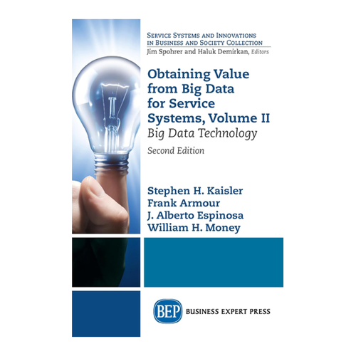 Bild von Obtaining Value from Big Data for Service Systems, Volume II von Stephen H. Kaisler