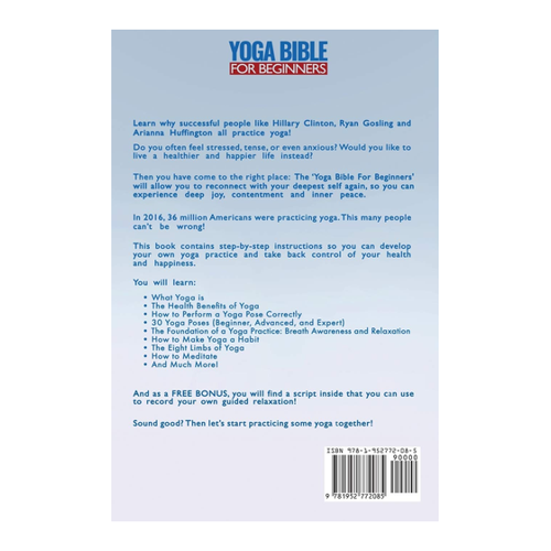 Bild von Yoga Bible For Beginners - Charice Kiernan