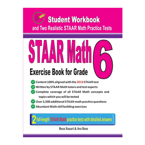 Bild von STAAR Math Exercise Book for Grade 6 – Ein umfassender Übungsleitfaden
