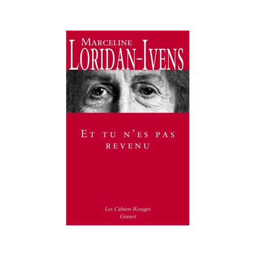 Bild von Et tu n'es pas revenu (Les Cahiers Rouges) - Französische Ausgabe