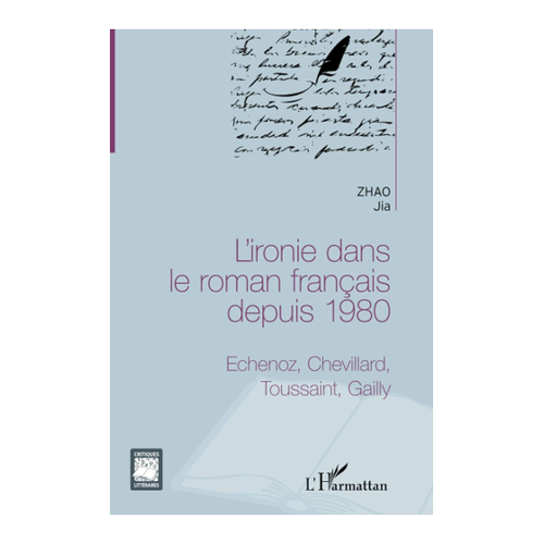 Bild von L'ironie dans le roman français depuis 1980