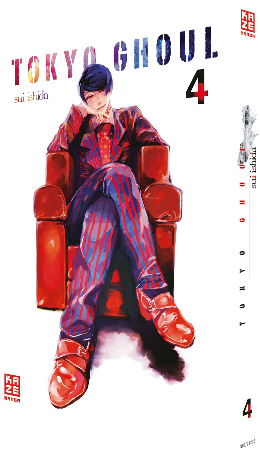 Bild von Manga Tokyo Ghoul Band 4 (Deutsch) Crunchyroll Anime Japan Comic sui ishida
