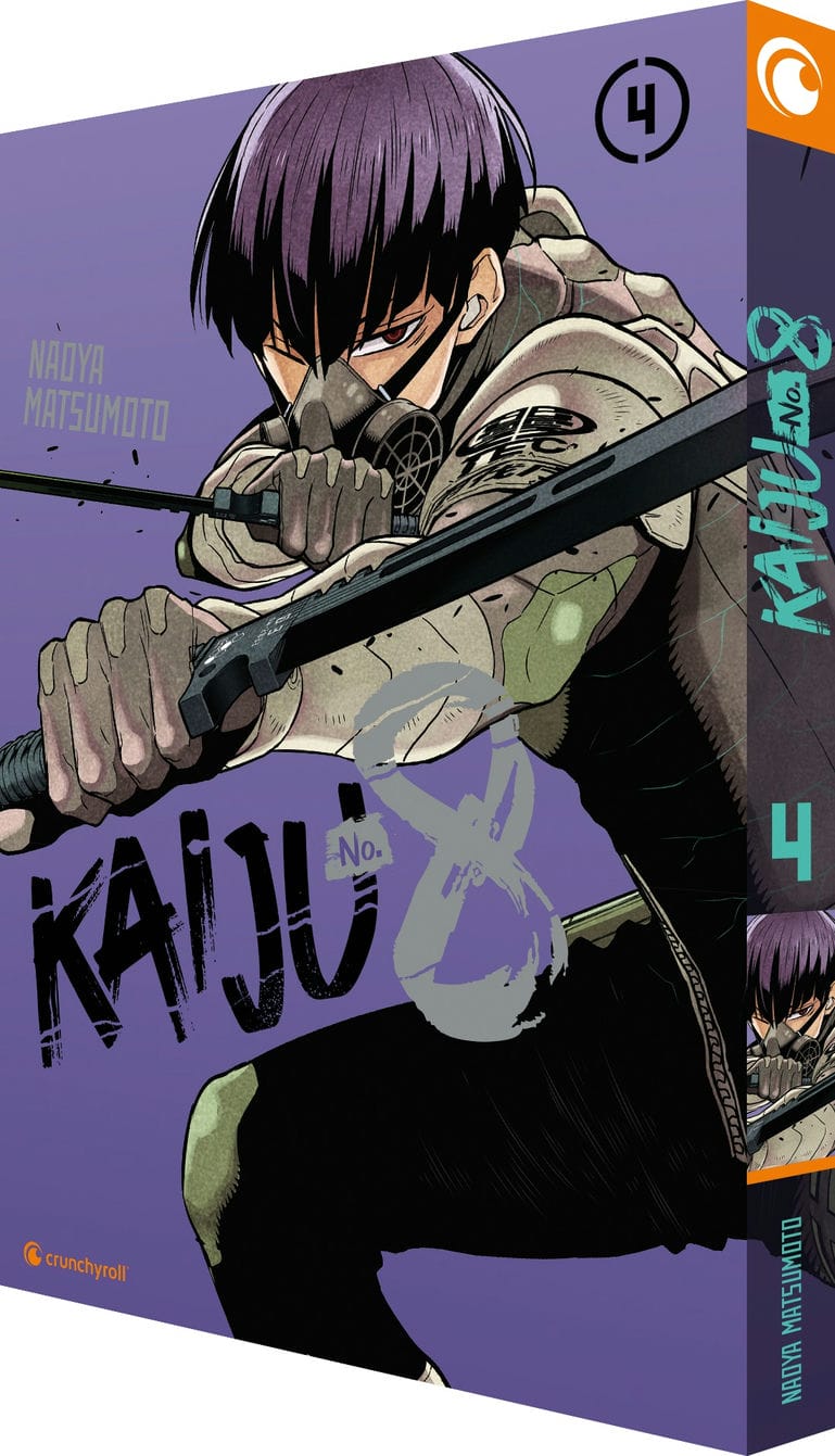 Bild von Kaiju No. 8 Band 4 (Deutsch) Manga Crunchyroll Anime Japan Comic Matsumoto