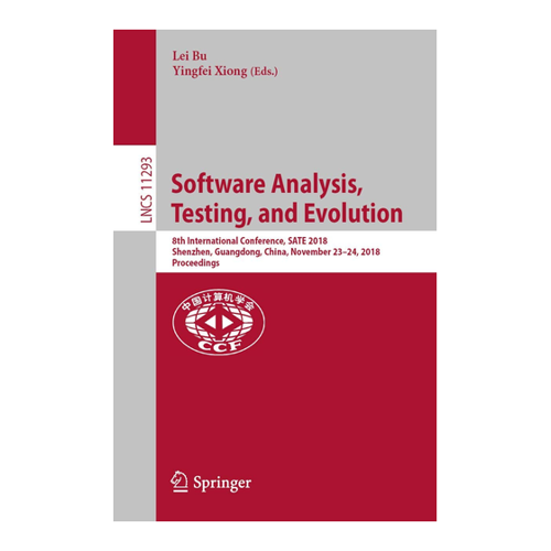 Bild von Software Analysis, Testing, and Evolution - SATE 2018